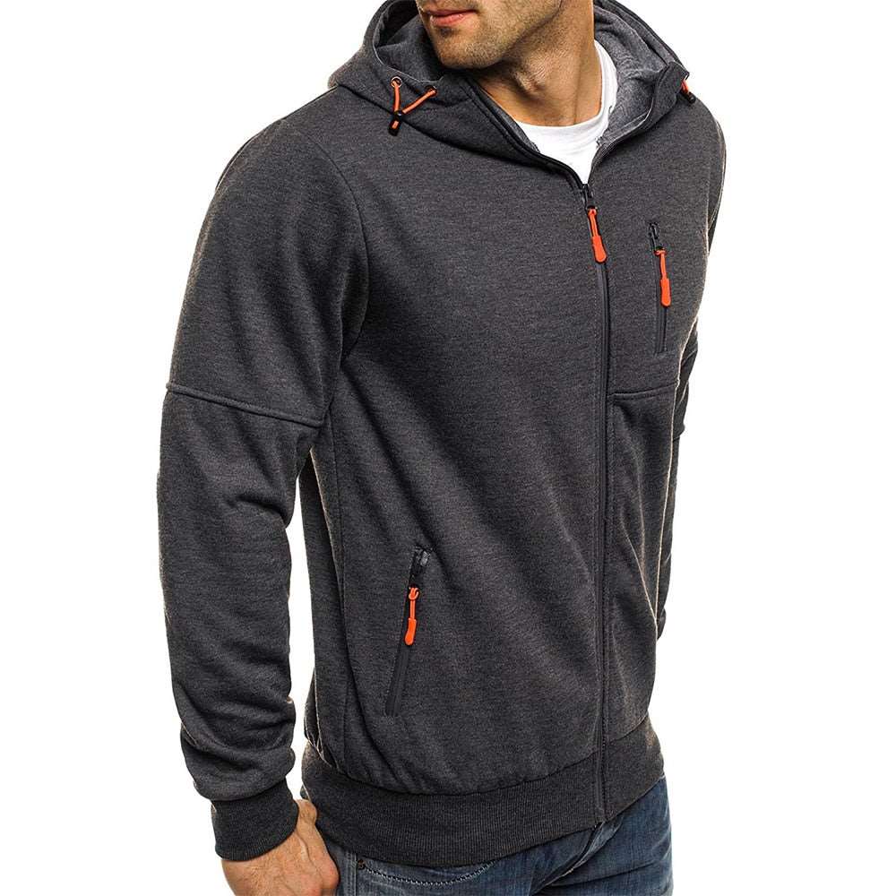 2023 Brand Men's Hoodies Sweatshirts Jacquard Hoodie Fleece Men Hooded Sweatshirt Pullover For Male Hoody Man Sportwear