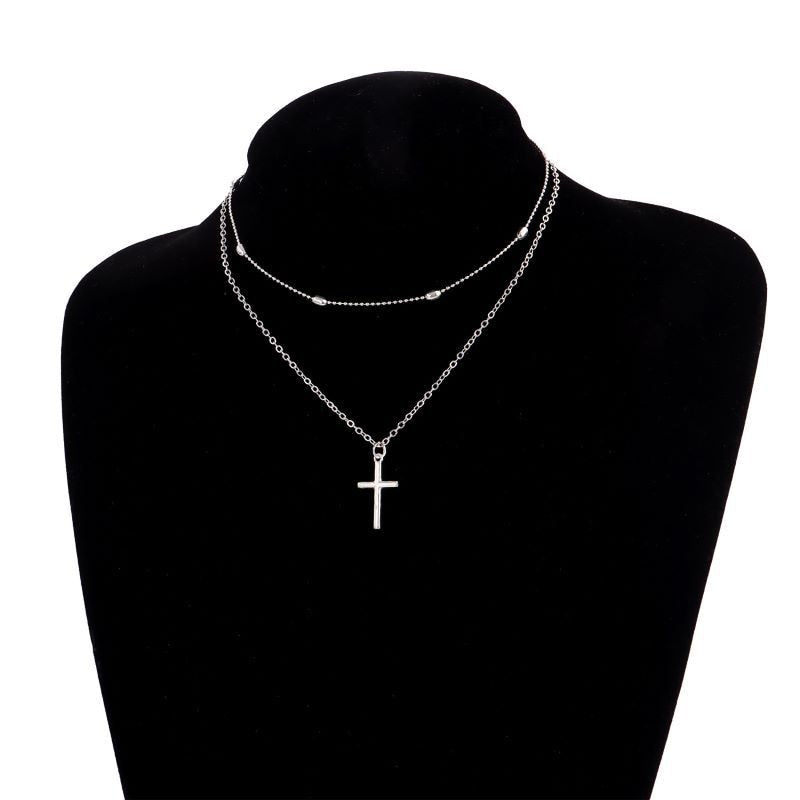 Best New Fast and Furious 7 Moive Cross Tourette Necklace Dominic Toretto Crystal Jesus Cross Pendant Necklace For Men Gifts Jewelry