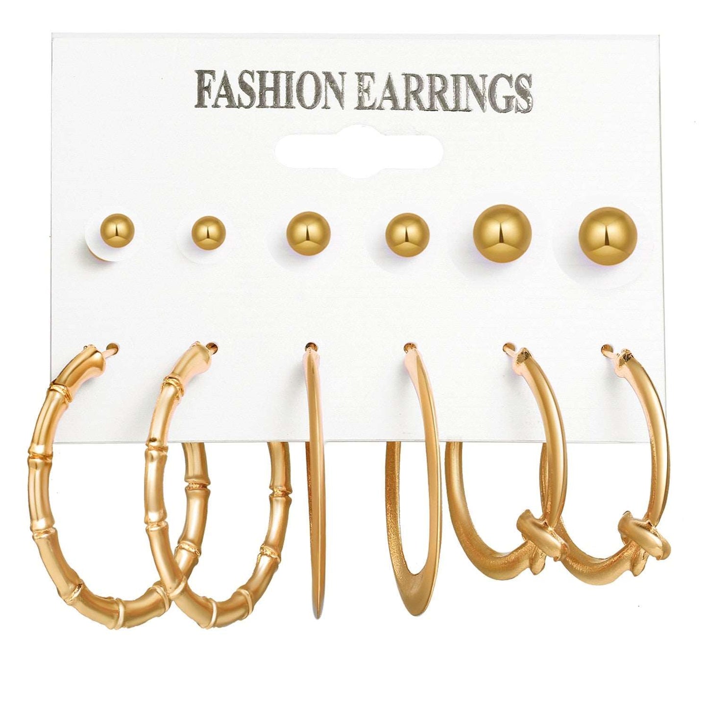 Boho Big Circle Hoop Earrings