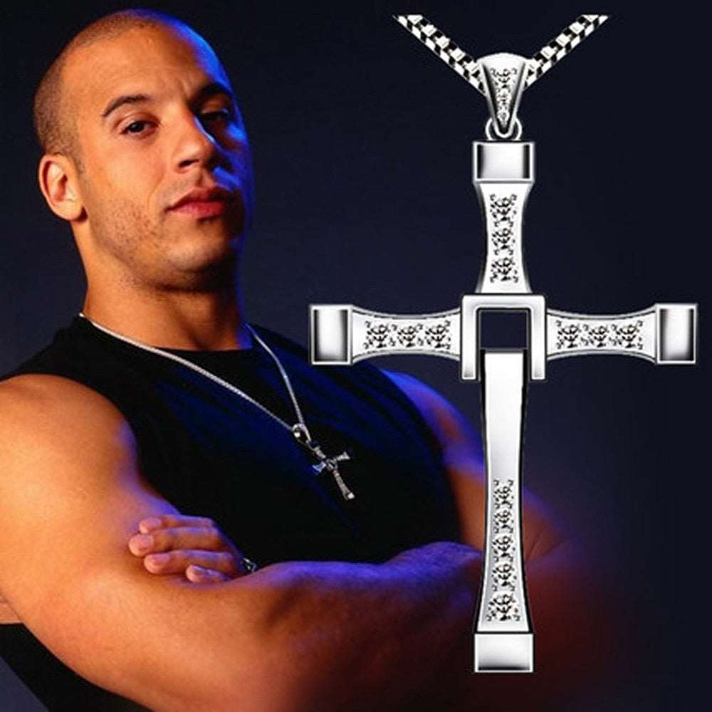 Fast and Furious Best Top 7 Movie Cross Tourette Necklace