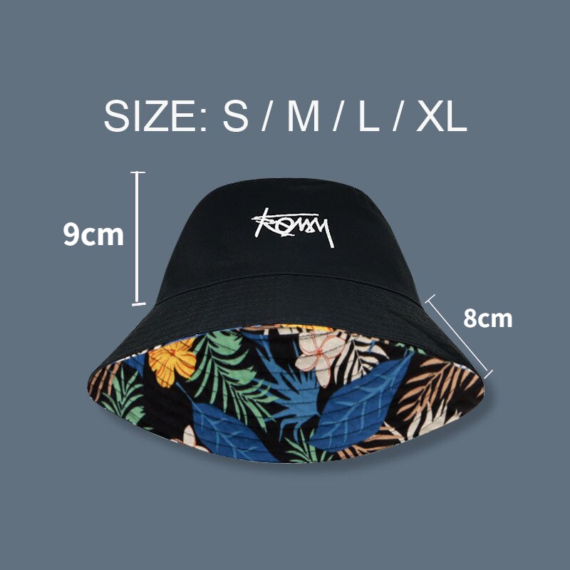 Big Size Head Fisherman Hat | Reversible Hawaii Korean Bucket Hat for Men Women XL Large Cap Sun Hat | Plus Size Panama