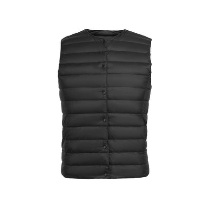 Warm Sleeveless Winter Liner Two Ways Waistcoat Jacket for Women Warm Vests