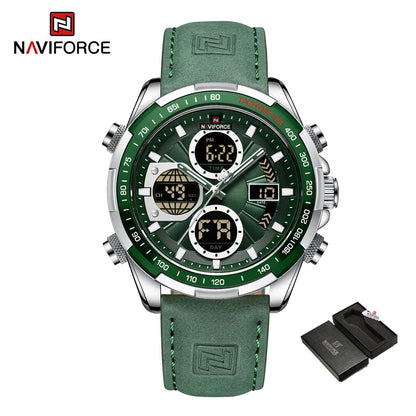 New NAVIFORCE Fashion Military Watches for Men Luxury Watch Original Sports Chronograph Watch Waterproof Quartz WristWatch Clock Gift