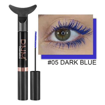 1PCS Colored Mascara With Ultra-fine Lashes Brush Waterproof Quick Drying Lasting Thick Curling Mascara Professional Eyes Makeup