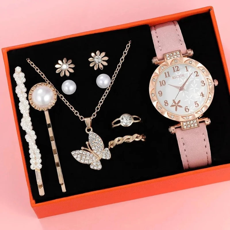 10pcs Women's Watch Set for Her