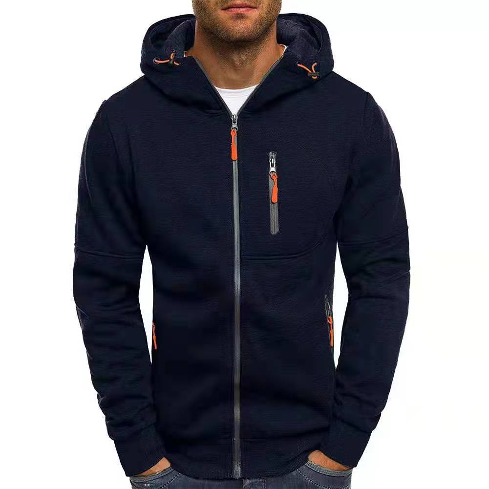 2023 Brand Men's Hoodies Sweatshirts Jacquard Hoodie Fleece Men Hooded Sweatshirt Pullover For Male Hoody Man Sportwear