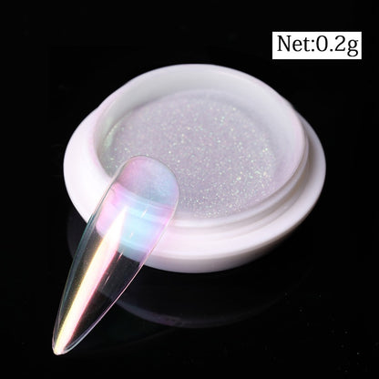 Gold Silver Mirror Powder Nail Art Glitter Rose Gold Champange UV Gel Polish Chrome Dust Metallic Effect Pigment Decoration