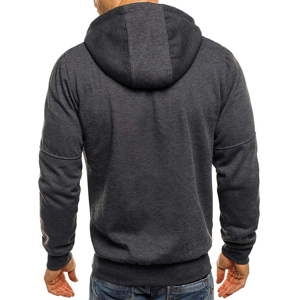 2023 Brand Men's Hoodies Sweatshirts Jacquard Hoodie Fleece Men Hooded Sweatshirt Pullover For Male Hoody Man Sportwear