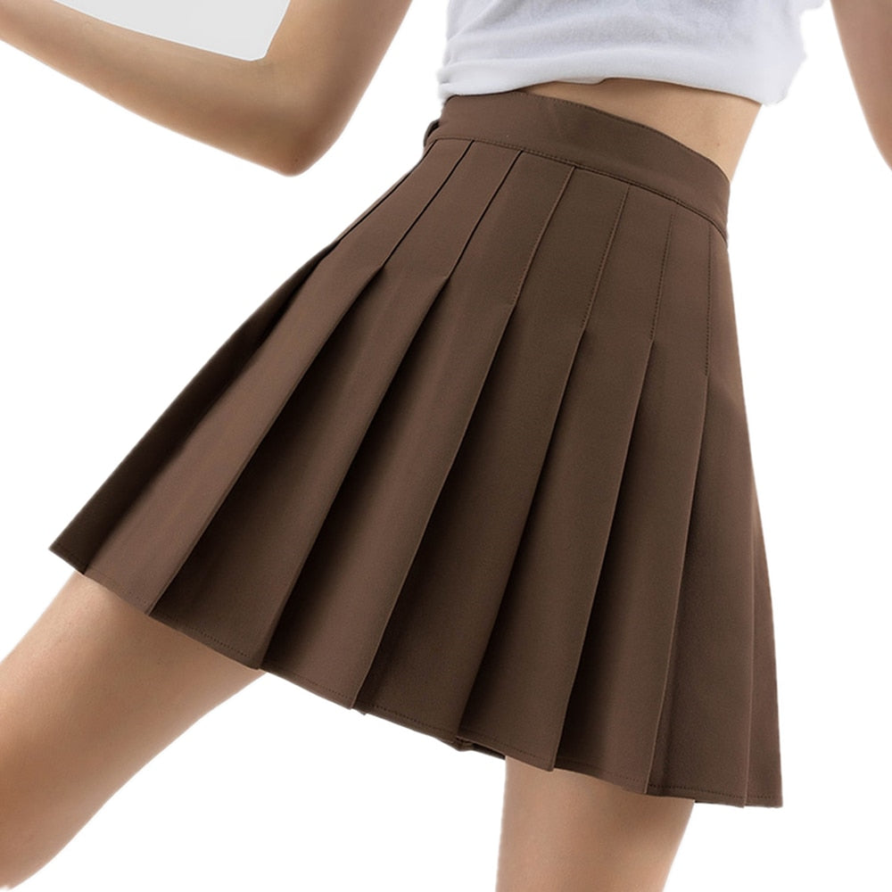 Women Harajuku Skirt Pleat Skirt Preppy Style Plaid Skirts Mini Cute Japanese School Uniforms Ladies Jupe Kawaii Skirt Harajuku