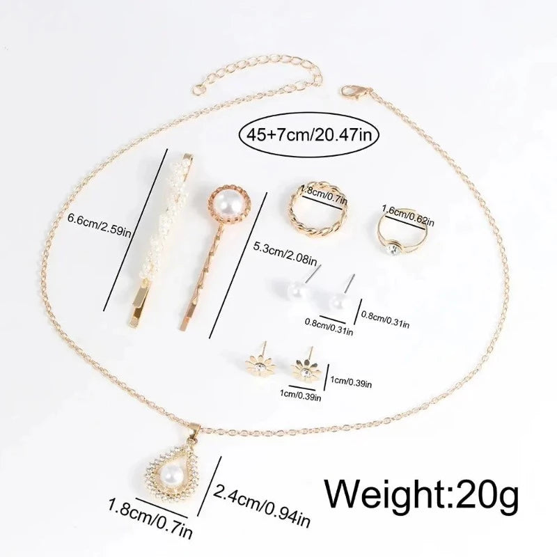 10pcs Women's Watch Set for Her