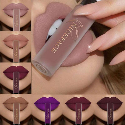 34 Color Lip Gloss Waterproof Nude Matte Liquid Lipstick Moisturizing Long Lasting Lipgloss