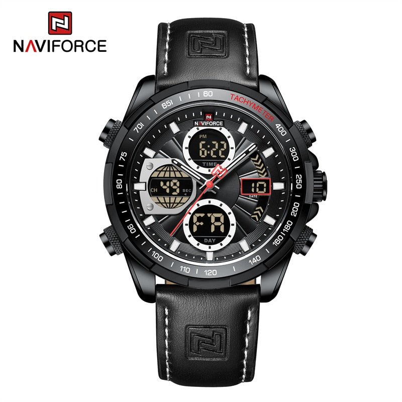 New NAVIFORCE Fashion Military Watches for Men Luxury Watch Original Sports Chronograph Watch Waterproof Quartz WristWatch Clock Gift