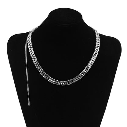 Bundle Neck Full Rhinestone Choker Luxury Crystal Gem Necklace Glitter Collar Fashion Long Chain Jewelry Salon For Party