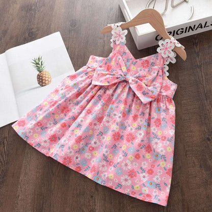 Bear Leader Girl Princess Dress New Summer Kid Girls Dress Floral Sweet Children Party Suits Butterfly Costume Children Clothing