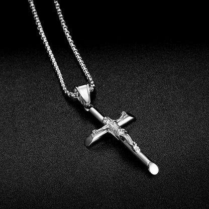 Best New Fast and Furious 7 Moive Cross Tourette Necklace Dominic Toretto Crystal Jesus Cross Pendant Necklace For Men Gifts Jewelry