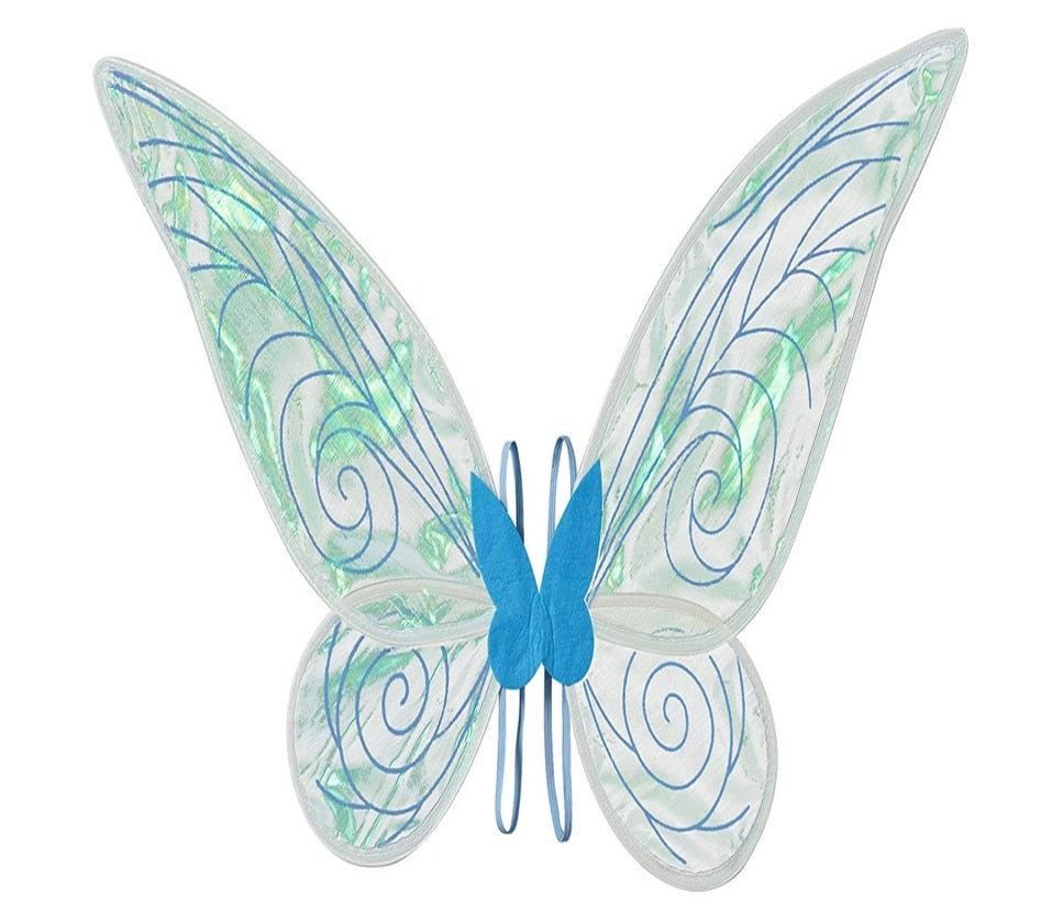 Halloween Costumes for Girls Butterfly Fairy Wings for Cosplay Costumes Sparkle Fairy Princess Wings Party Favor Accessories