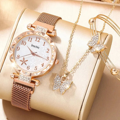 6 pcs Women's Watch Set for Her