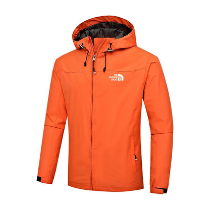 Waterproof and Windproof Zipper Outdoor Fashion Sports Jacket for Men