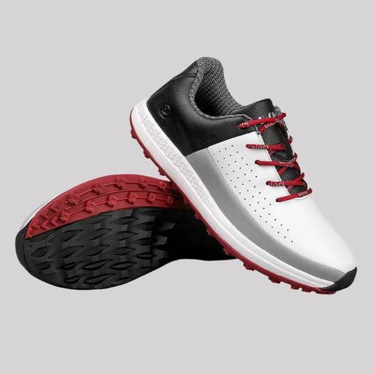 New Men's Golf Shoes Waterproof Non-slip Sports Shoes Rotary Buckle Outdoor Golf Training Men's Shoes