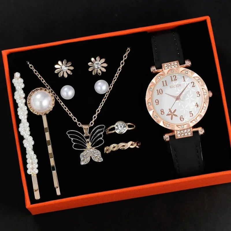 10pcs Women's Watch Set for Her