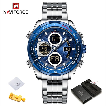 New NAVIFORCE Fashion Military Watches for Men Luxury Watch Original Sports Chronograph Watch Waterproof Quartz WristWatch Clock Gift