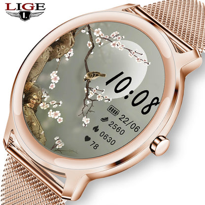 LIGE Smart Sports Fitness watch Ladies