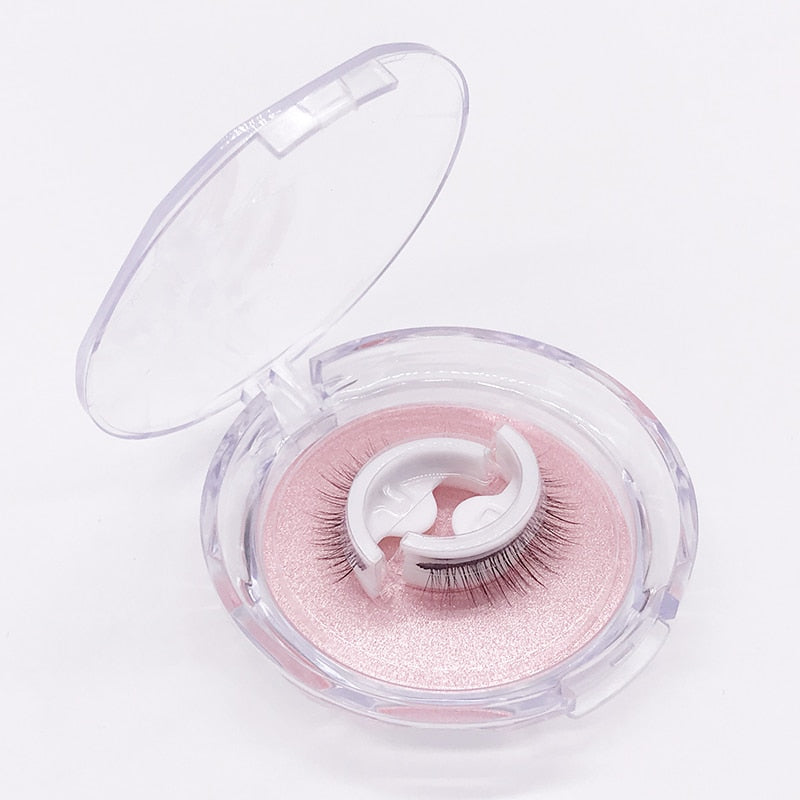 beautiful eyelashes reusable self-adhesive eyelashes