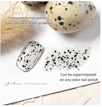 Gel Nail Polish Quail Egg Effect Varnishes For Nails Art