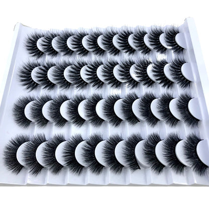 Fake Eyelashes Length 8-25mm with NEW 2-20 pairs  100% Mink Eyelashes / Extension False Eyelashes