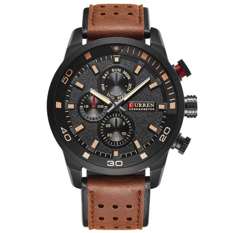 CURREN brand design new fashion casual cool sport man clock military army business wrist quartz male luxury gift watch