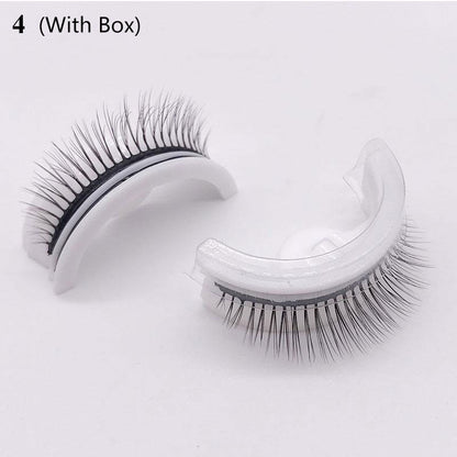 beautiful eyelashes reusable self-adhesive eyelashes