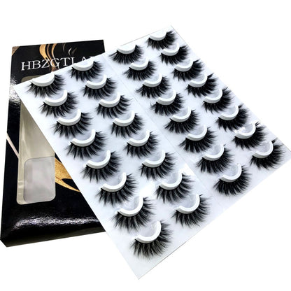 Fake Eyelashes Length 8-25mm with NEW 2-20 pairs  100% Mink Eyelashes / Extension False Eyelashes