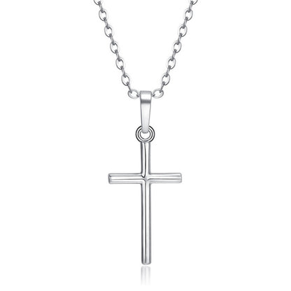 Cross Pendants Crystal Jesus Necklaces Jewellery For Men Women