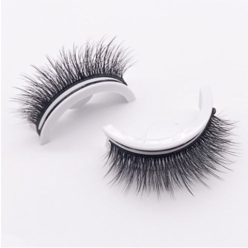 Reusable Self-Adhesive Multiple Reversible Natural Look Eyelashes