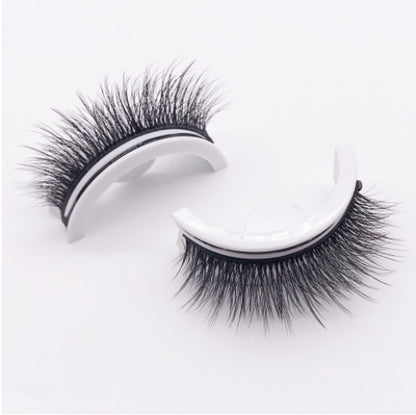 Reusable Self-Adhesive Multiple Reversible Natural Look Eyelashes