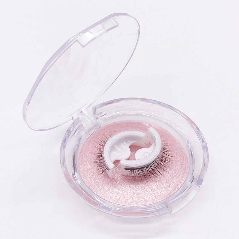 Reusable Self-Adhesive Multiple Reversible Natural Look Eyelashes