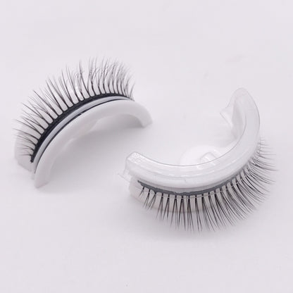 Reusable Self-Adhesive Multiple Reversible Natural Look Eyelashes