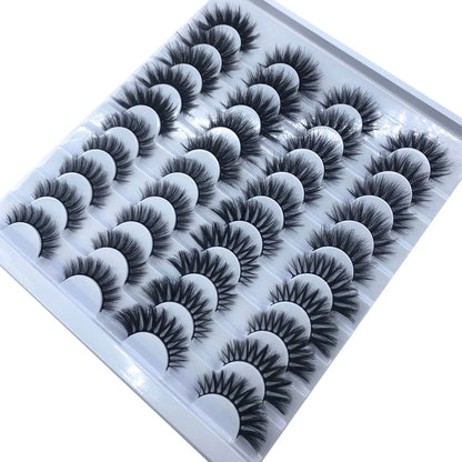 Fake Eyelashes Length 8-25mm with NEW 2-20 pairs  100% Mink Eyelashes / Extension False Eyelashes