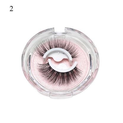 beautiful eyelashes reusable self-adhesive eyelashes