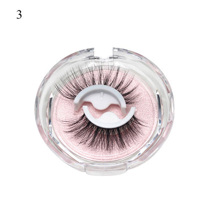 beautiful eyelashes reusable self-adhesive eyelashes