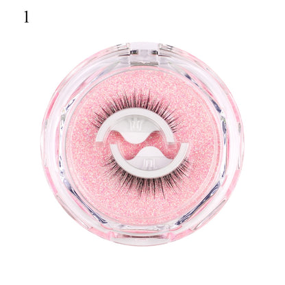 beautiful eyelashes reusable self-adhesive eyelashes