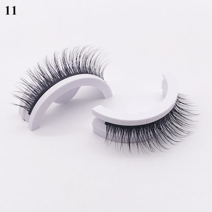 beautiful eyelashes reusable self-adhesive eyelashes