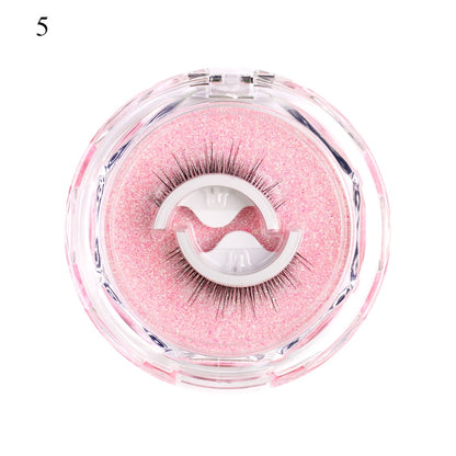 beautiful eyelashes reusable self-adhesive eyelashes